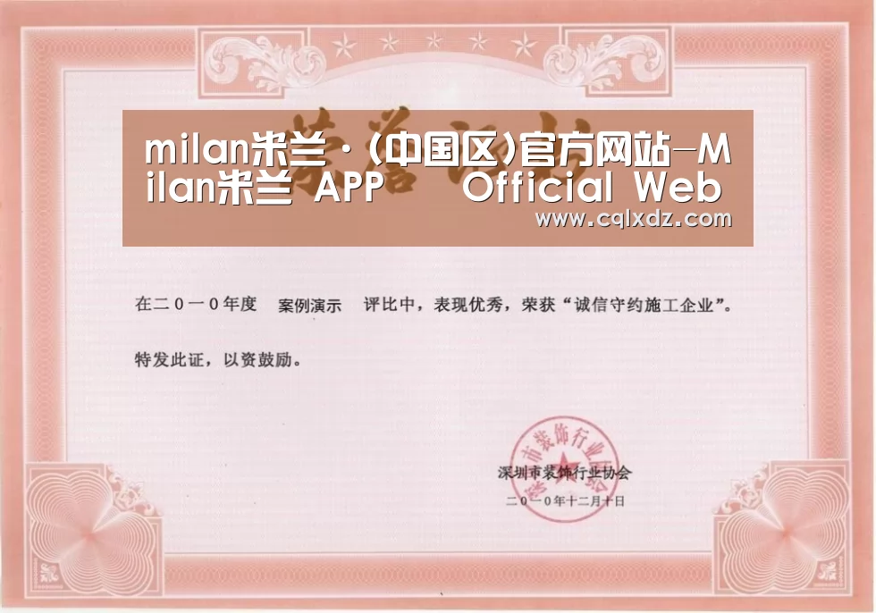 荣誉证书二(图1)