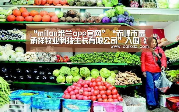 “milan米兰app官网”“赤峰市富承祥牧业科技生长有限公司”入围《信用中国》栏目评选(图4) 米兰官方网站